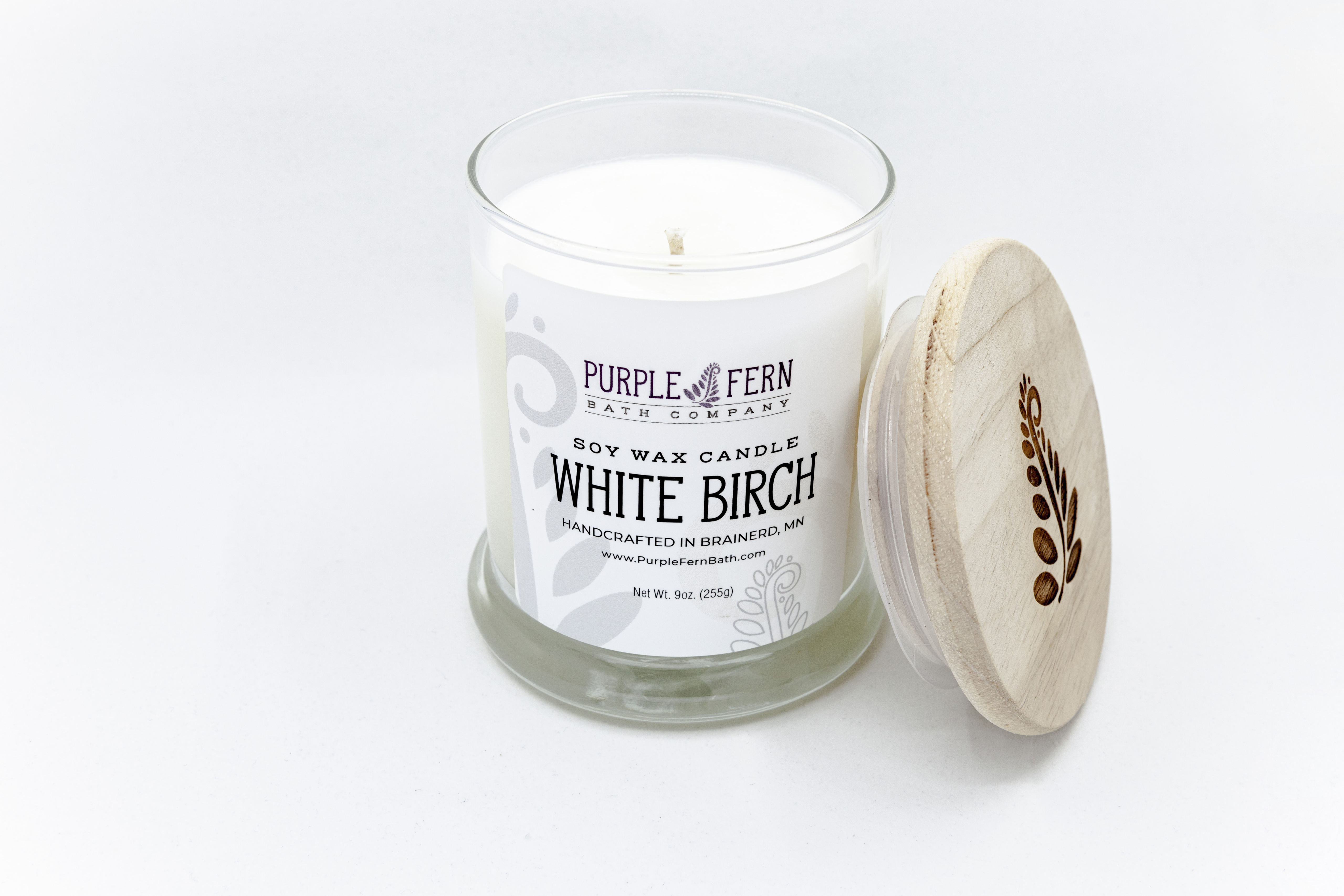 White Birch Candle Jar